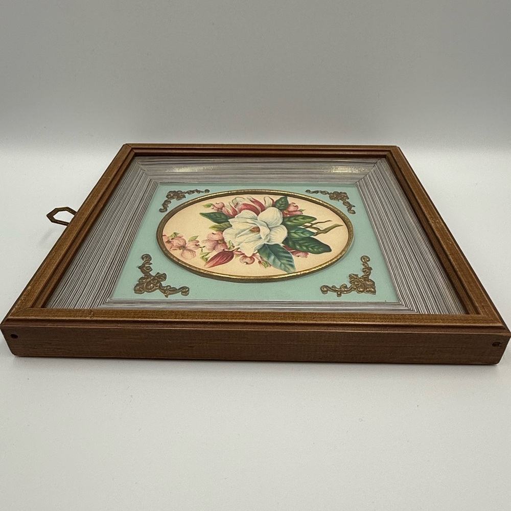 Vintage Flower Floral TMC Chicago MCM Picture Wall Decor - Picture 5 of 8